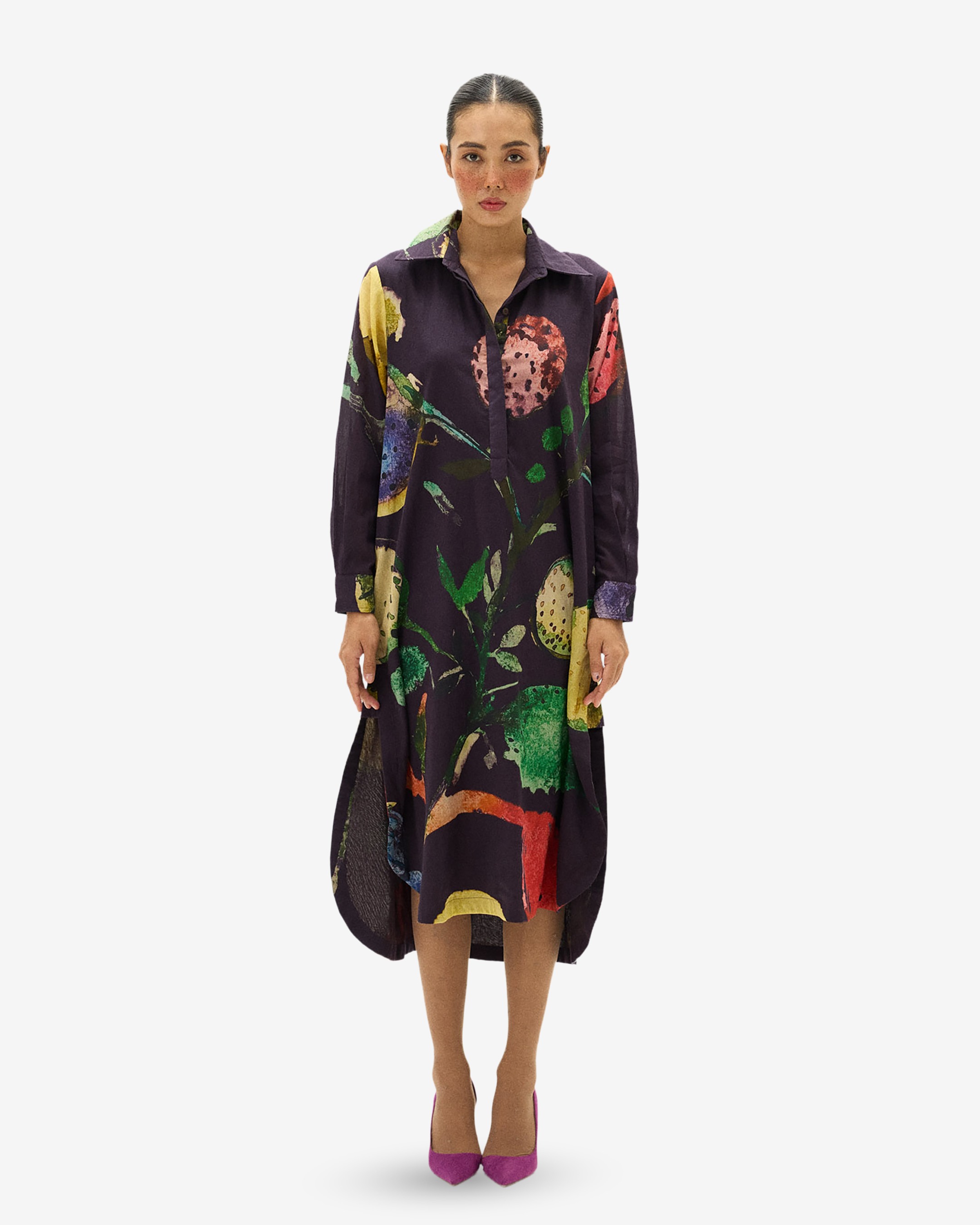 Plateau Shirt Dress