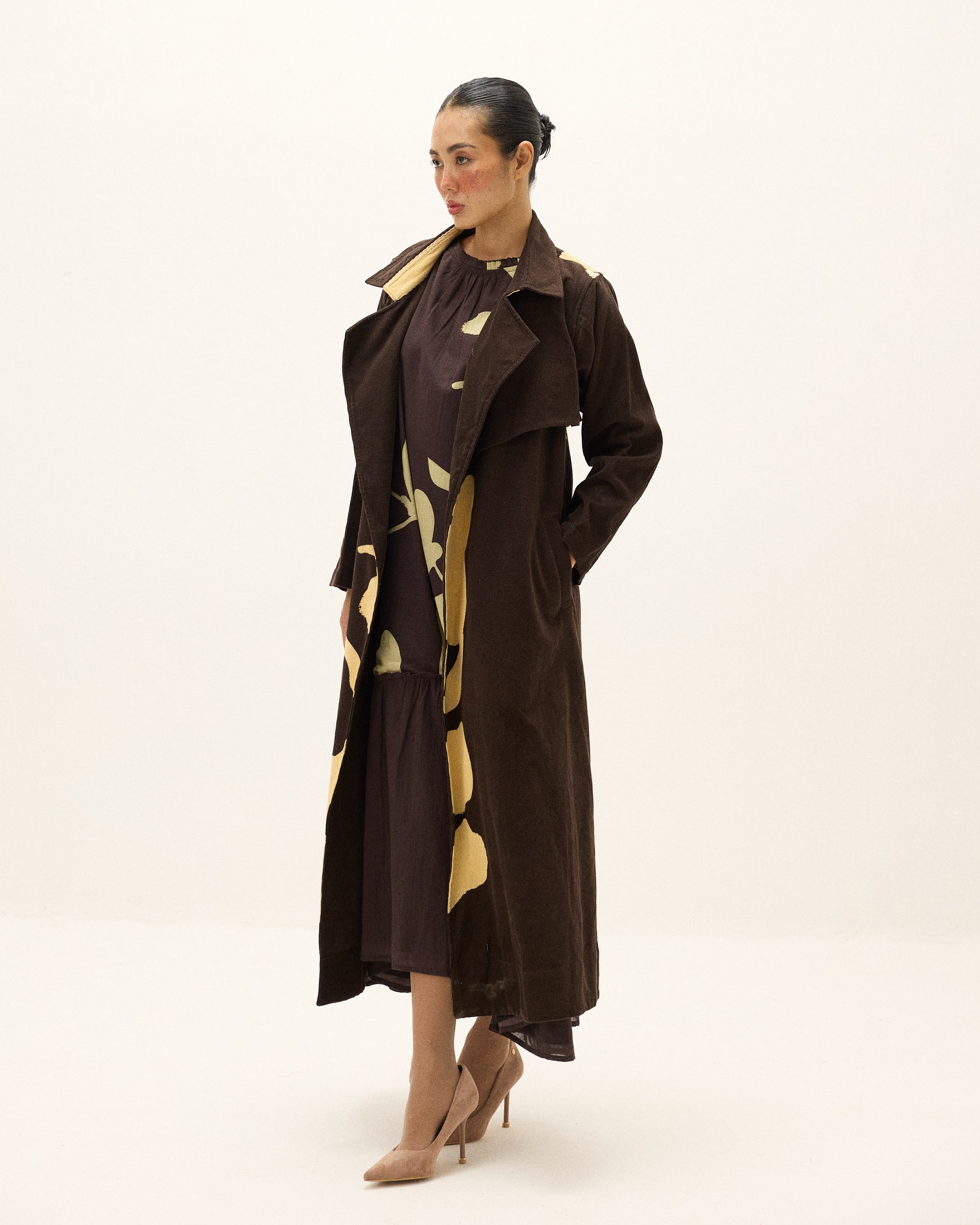 Sepia Trench Coat