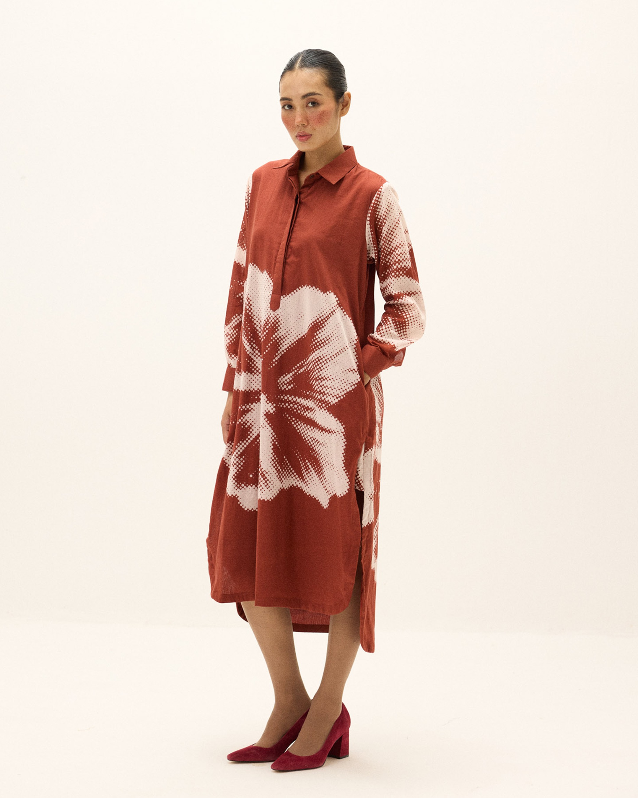 Hibisca Shirt Dress