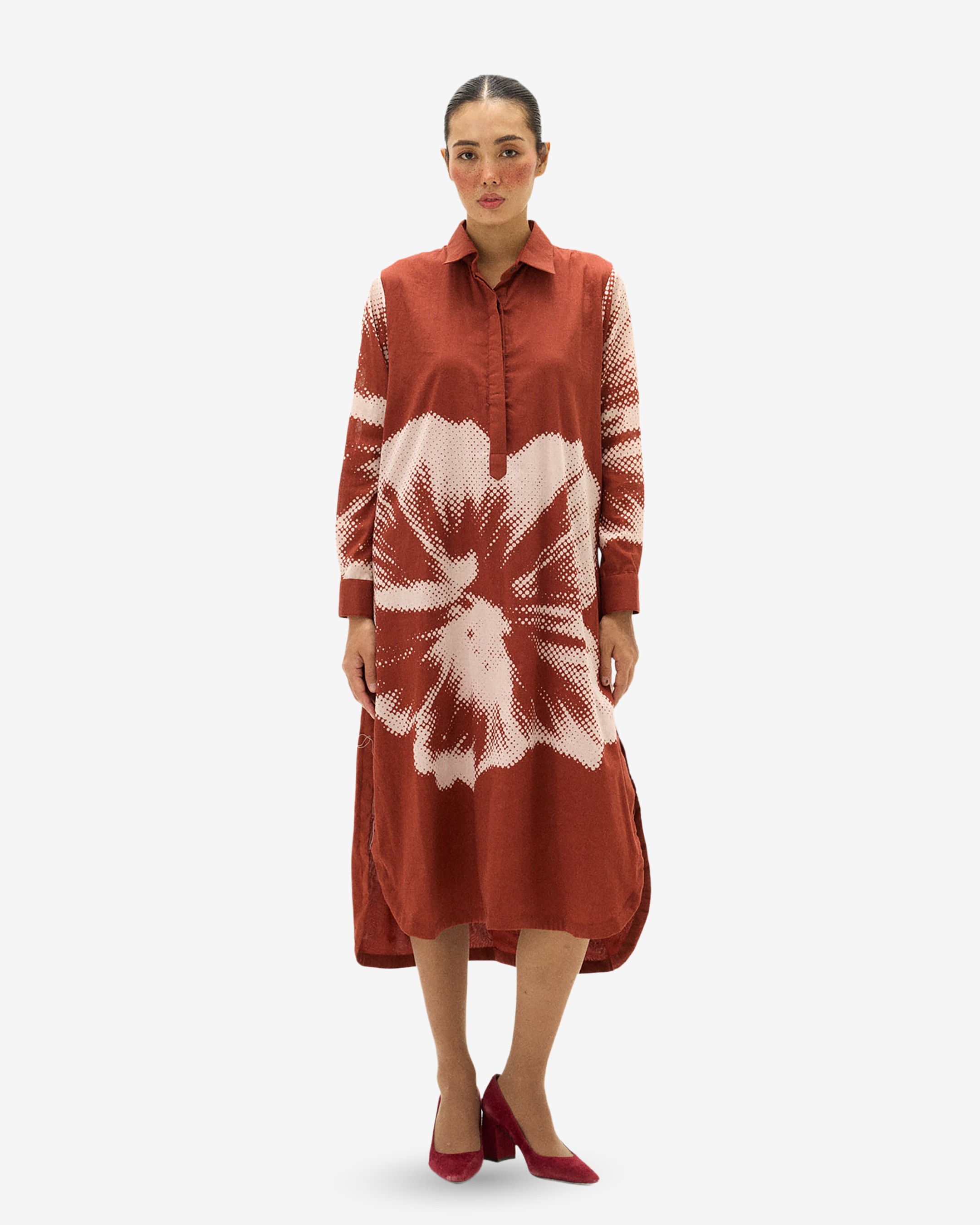 Hibisca Shirt Dress