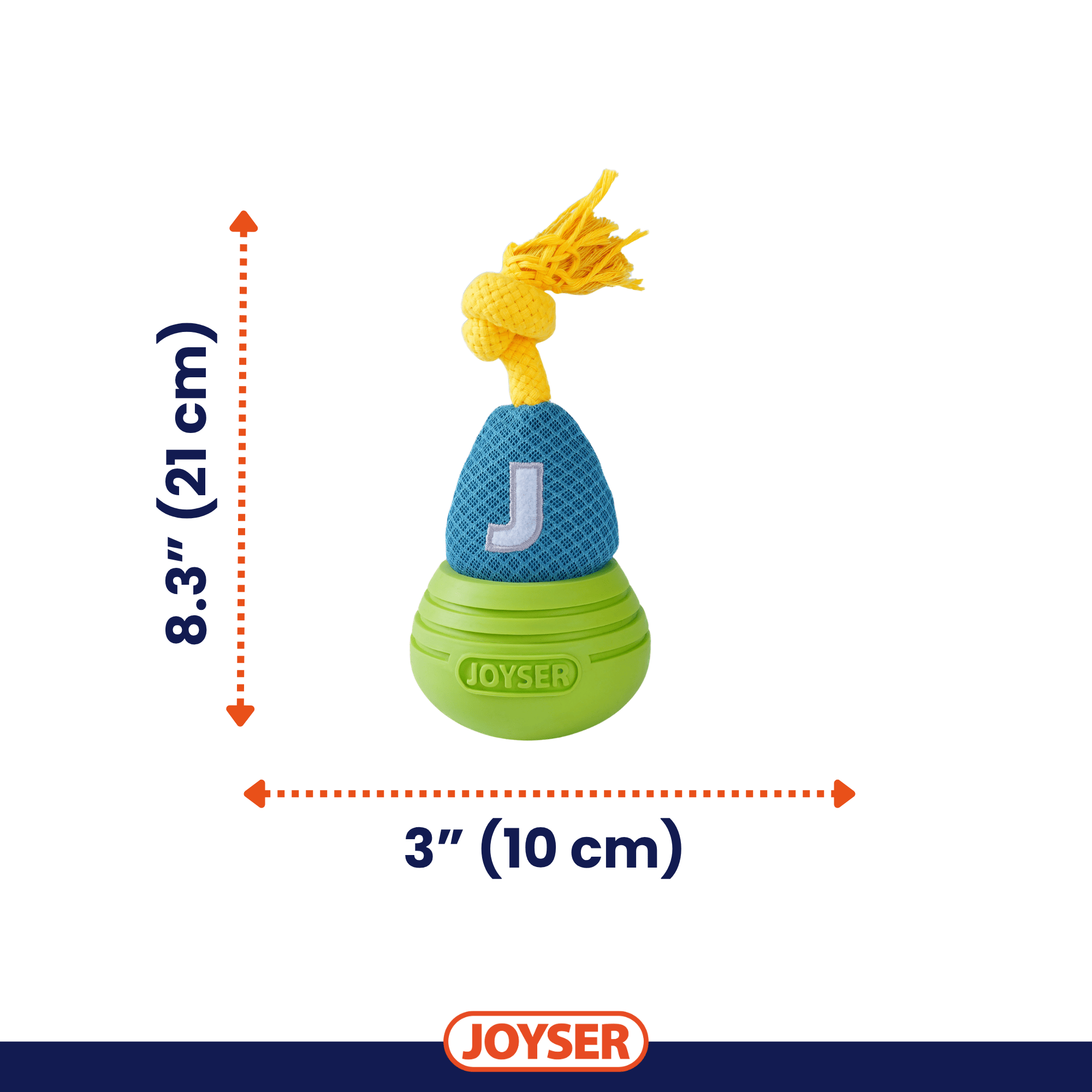 Joyser Woball Jack for Dogs (Light Blue/Green)