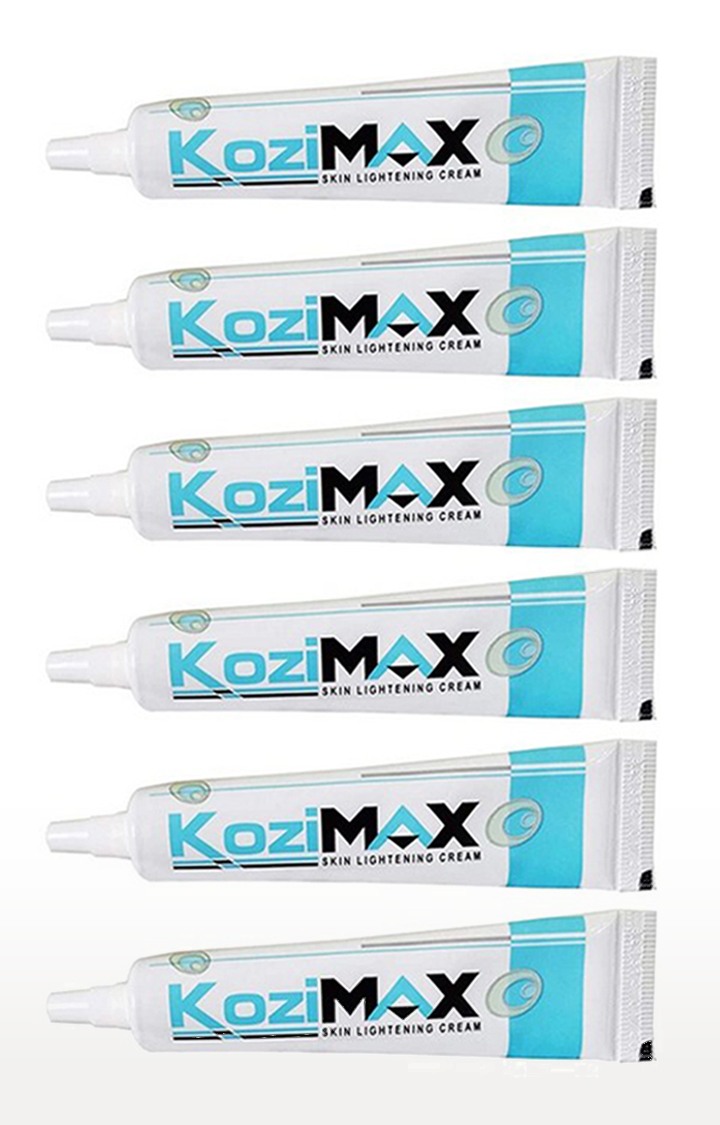 Kozimax Skin Lightening Cream : 15 grams : Pack of 06