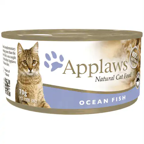 Applaws Ocean Fish Tinned Cat Wet Food, 70g