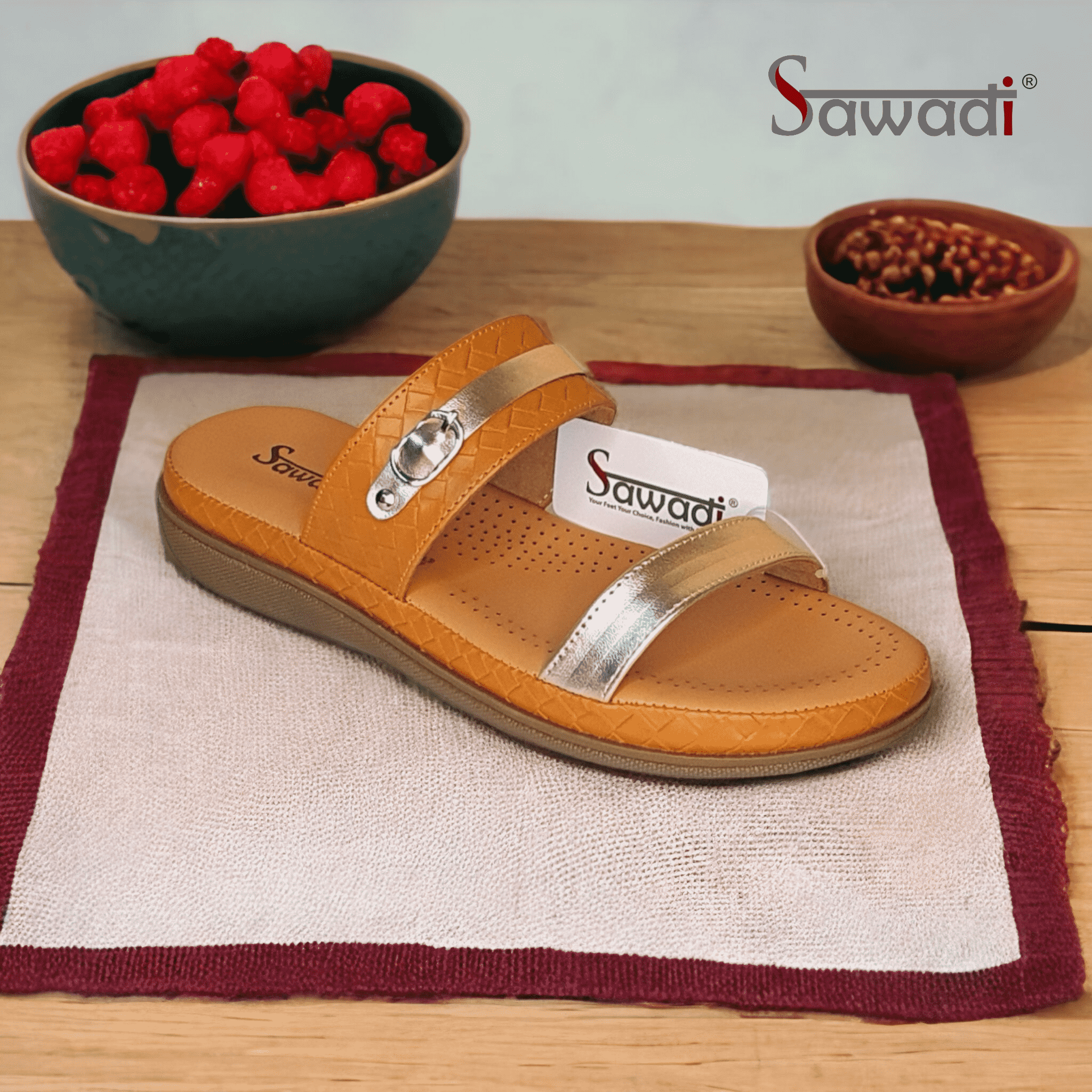 SAWADI | Sawadi Women Flat TPR Sandals undefined