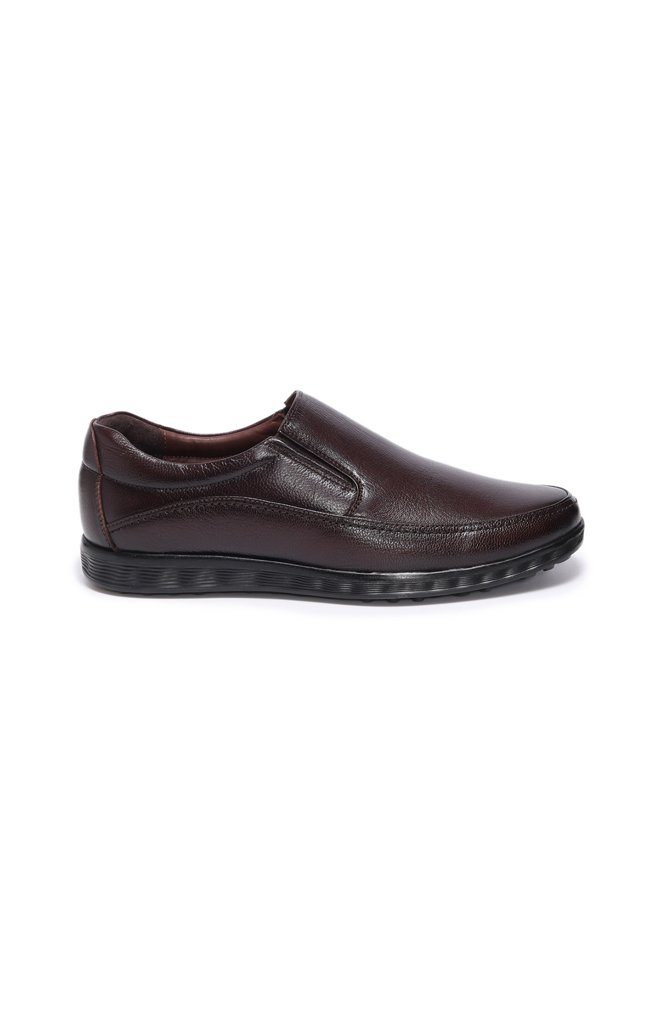 Men Cherry Ajanta Formal Slip-Ons