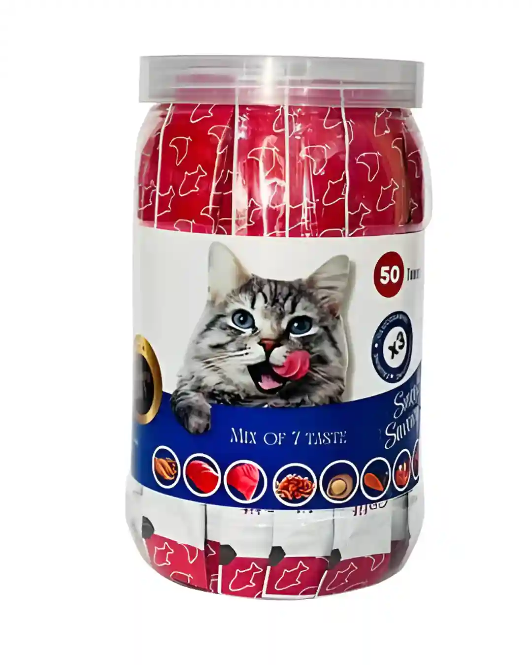 Catit Smooth & Savoury Treats Jar for Cats