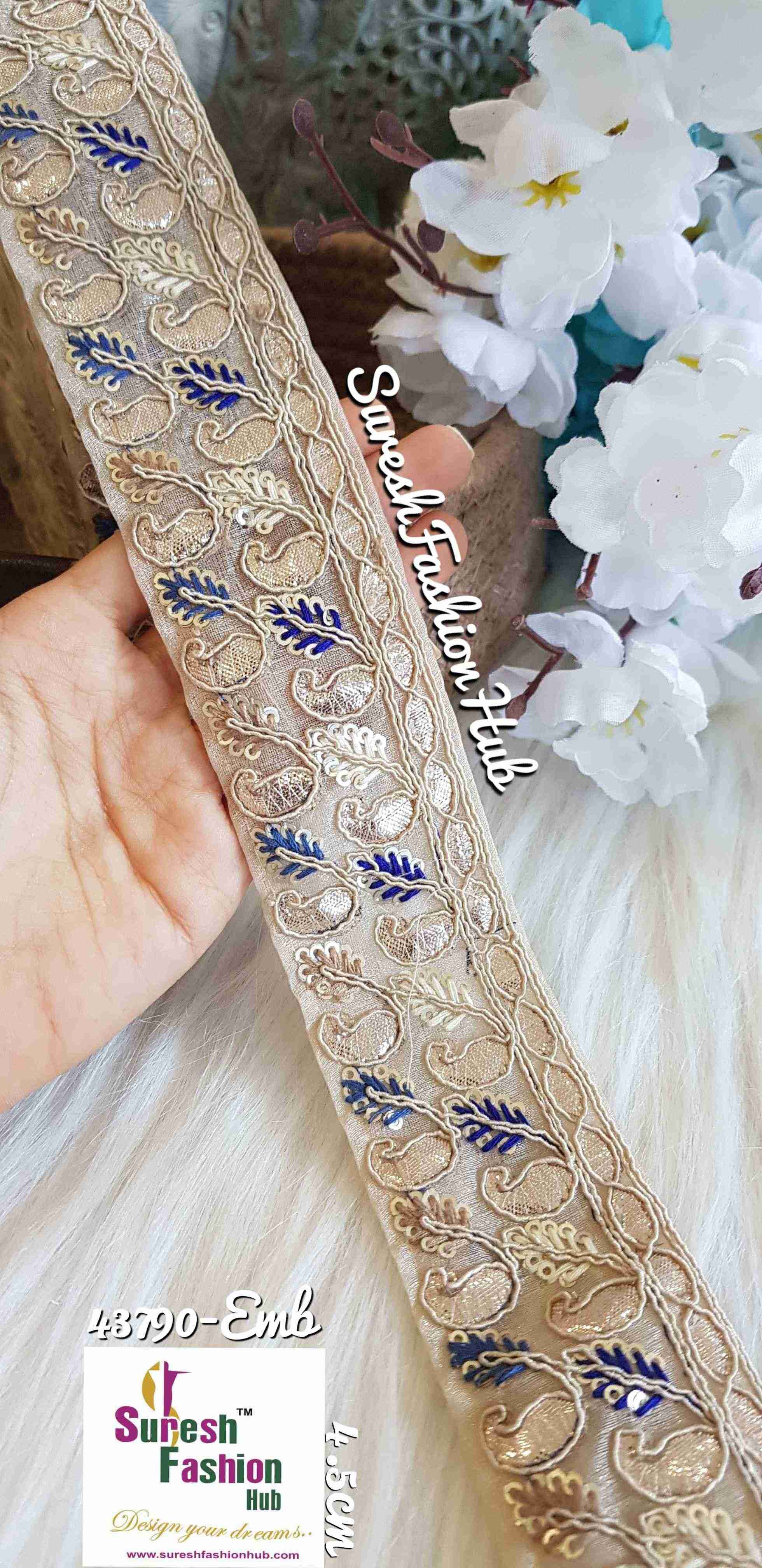 Indian Laces Embellishments Embroidery Saree Border Wholesale Silk Crafting Sewing Decorative Designer Ribbons #Blackborder  #Fancylaces #Decorativetrims #Embroideredborder #Sewingtrims #テープ #minne #lndianlaces #Sareeborder #アニー都城 #pasamanerías #pasamaneriasbordadas #Embellishments #可愛いマスク #Embroiderytrimmings #アクセサリー