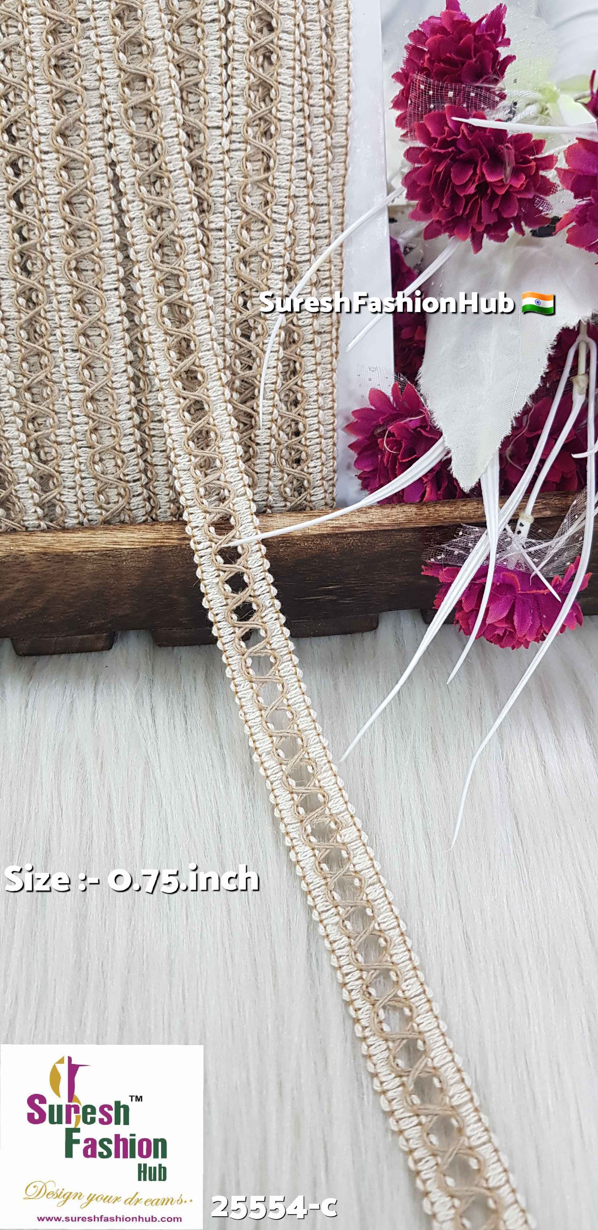 Elegant Cutwork Jute Lace