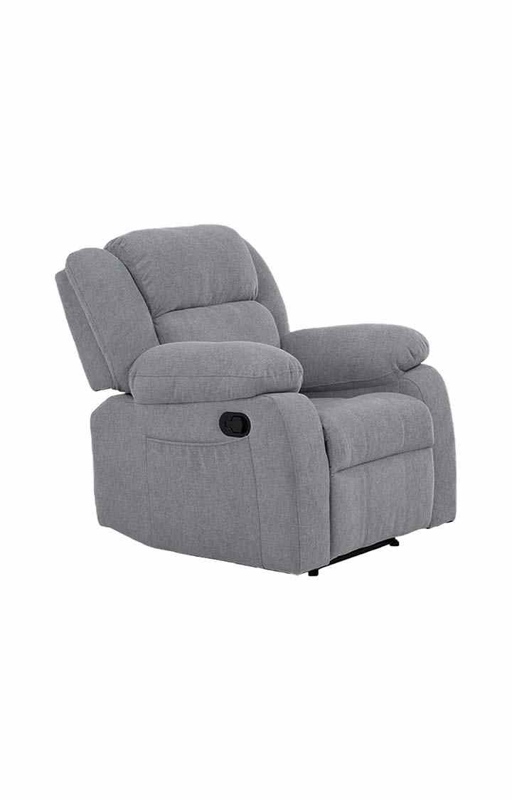 NEUDOT Ease Rocker Single Seater Fabric Recliner - Misty Grey