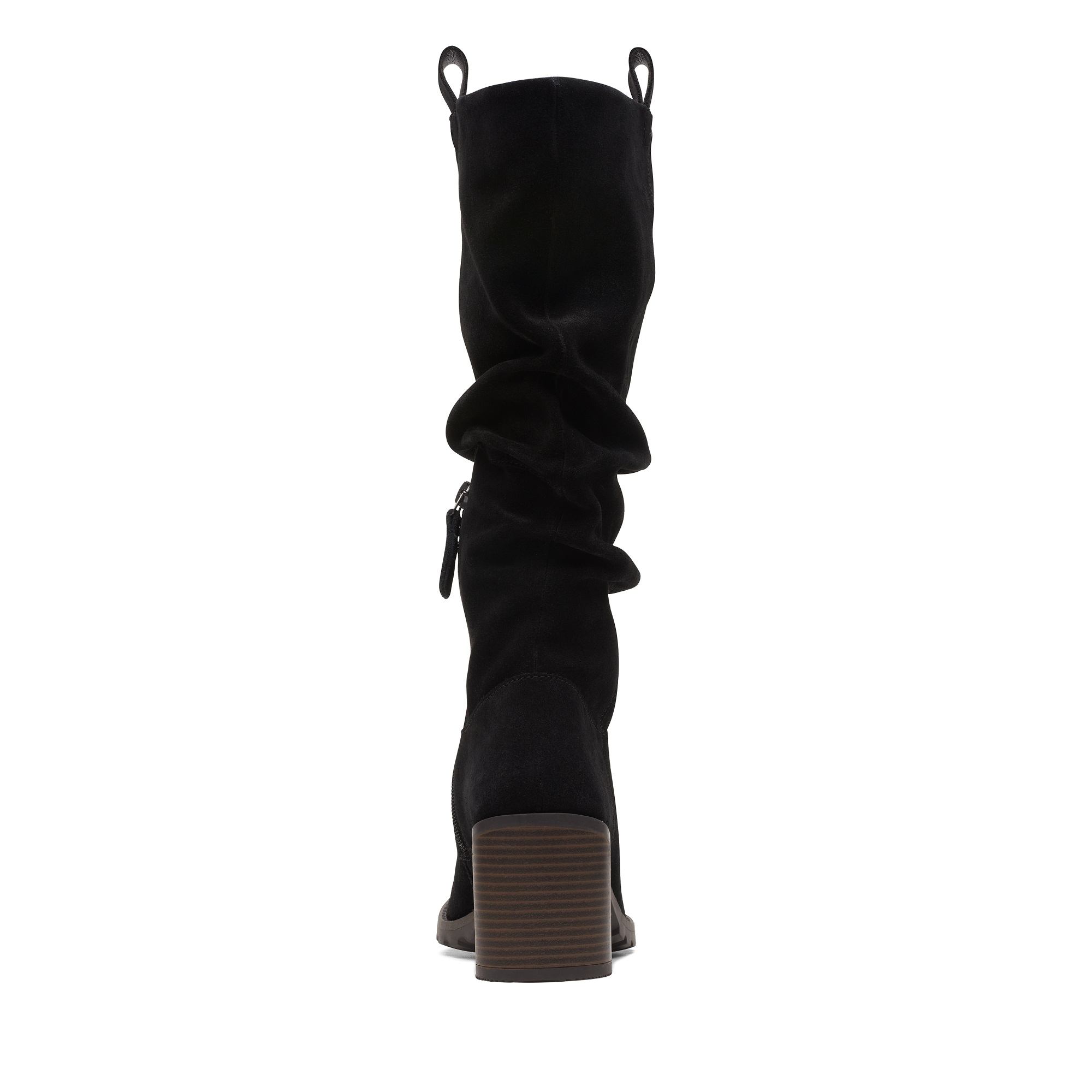 Black Suede Women's Boots
