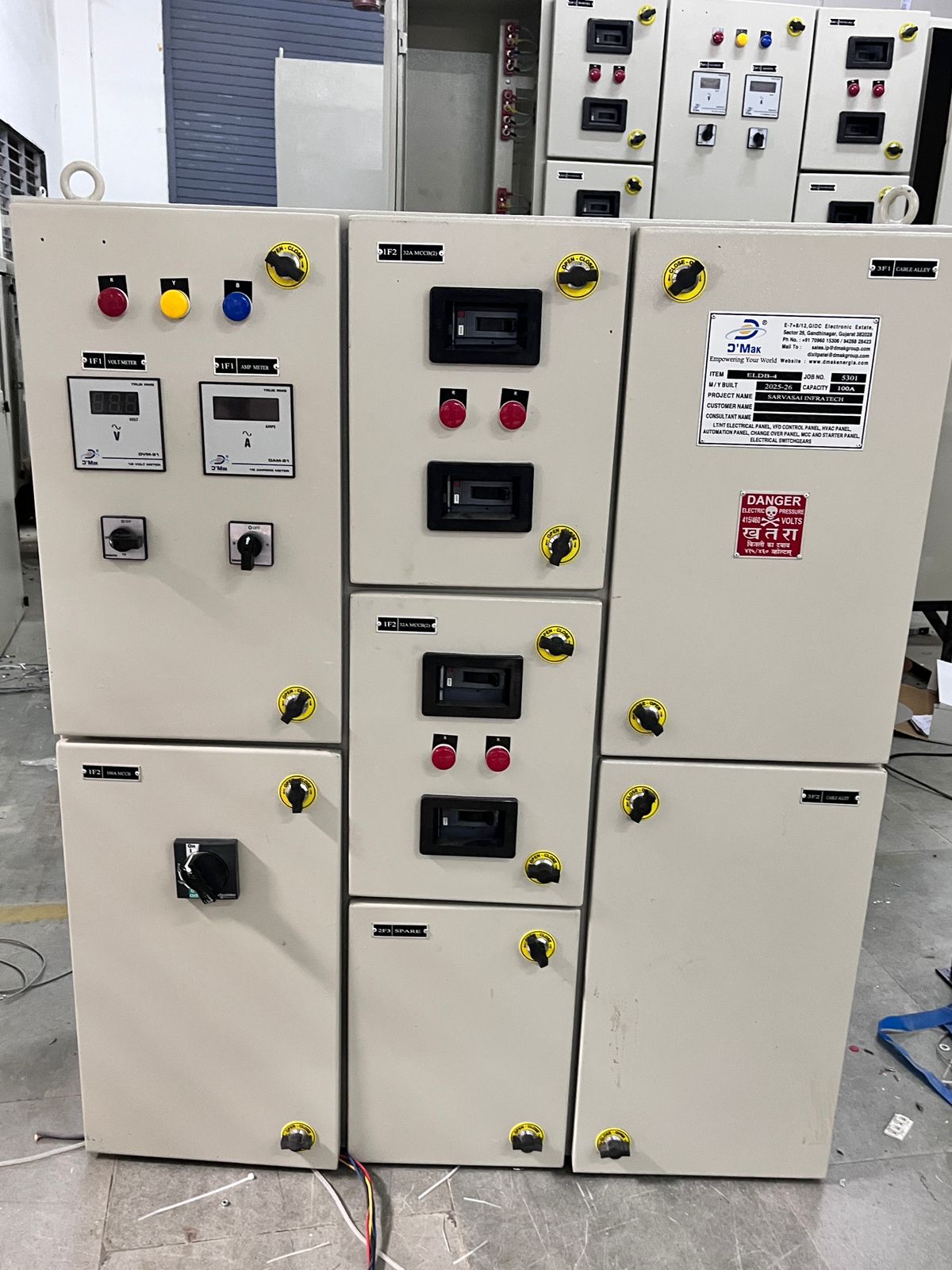 7036 (D'MAK Power Distribution Panel- D'MAK/2023-24/7036)