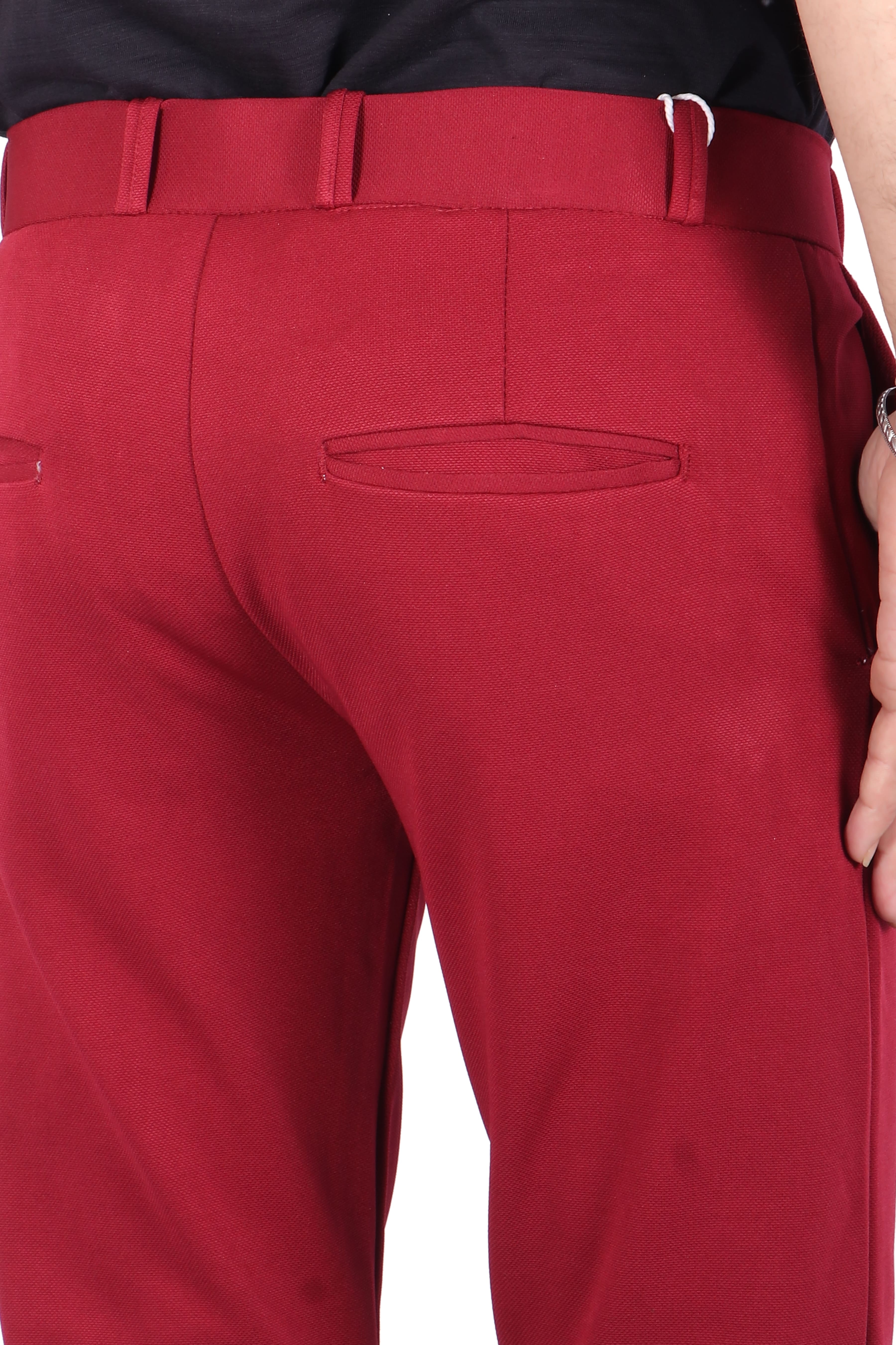 Buy Anti Culture Women Pink Fleece Relaxed Fit Trousers online