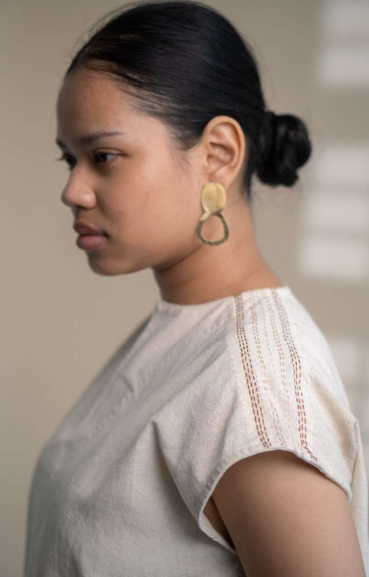 Women's White Cotton Tops