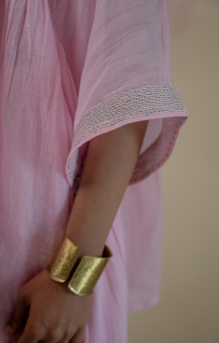 Women's Pink Cotton Tops