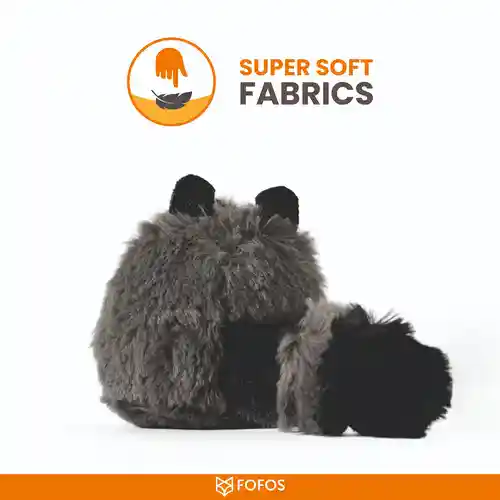 Barkbutler Fofos Floppy Crinkle Raccoon Catnip Toy for Cats
