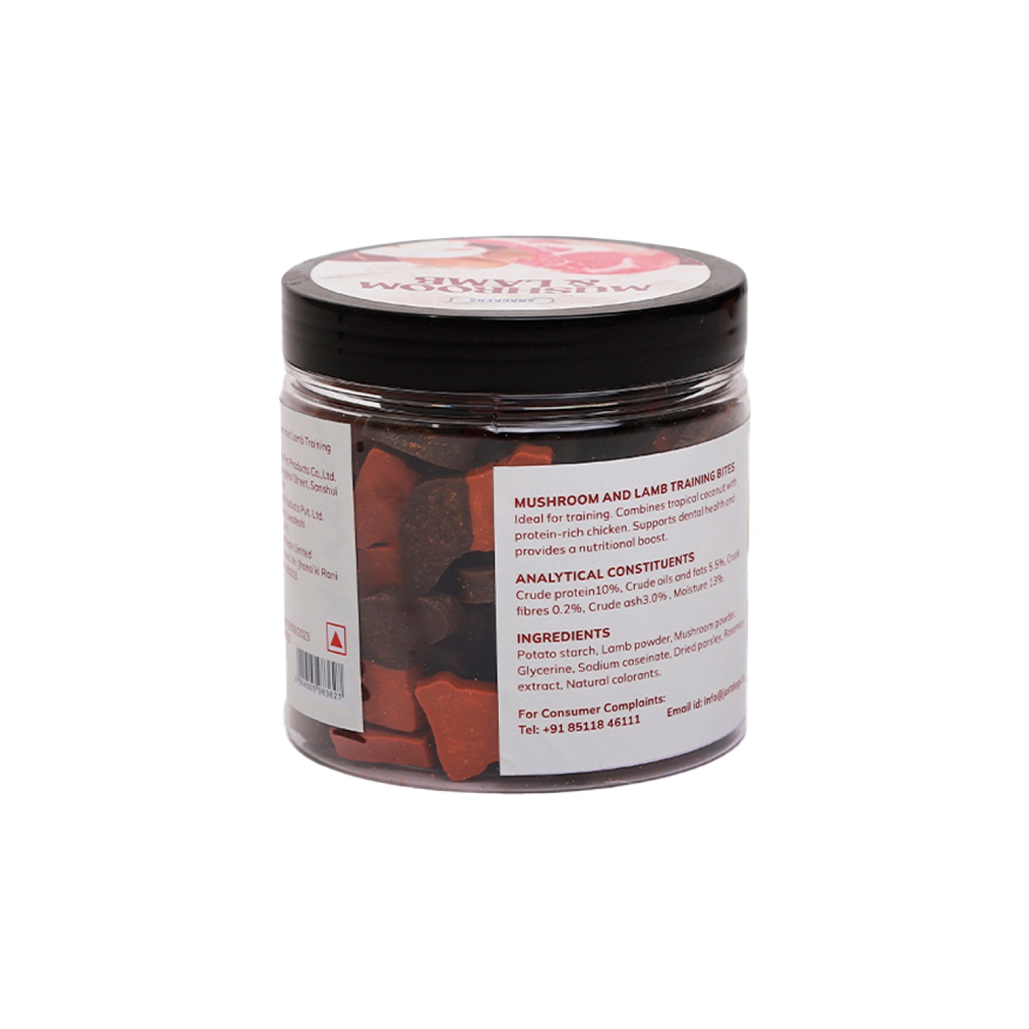 Snackers Mushroom & Lamb Bites Dog Treats, 200g