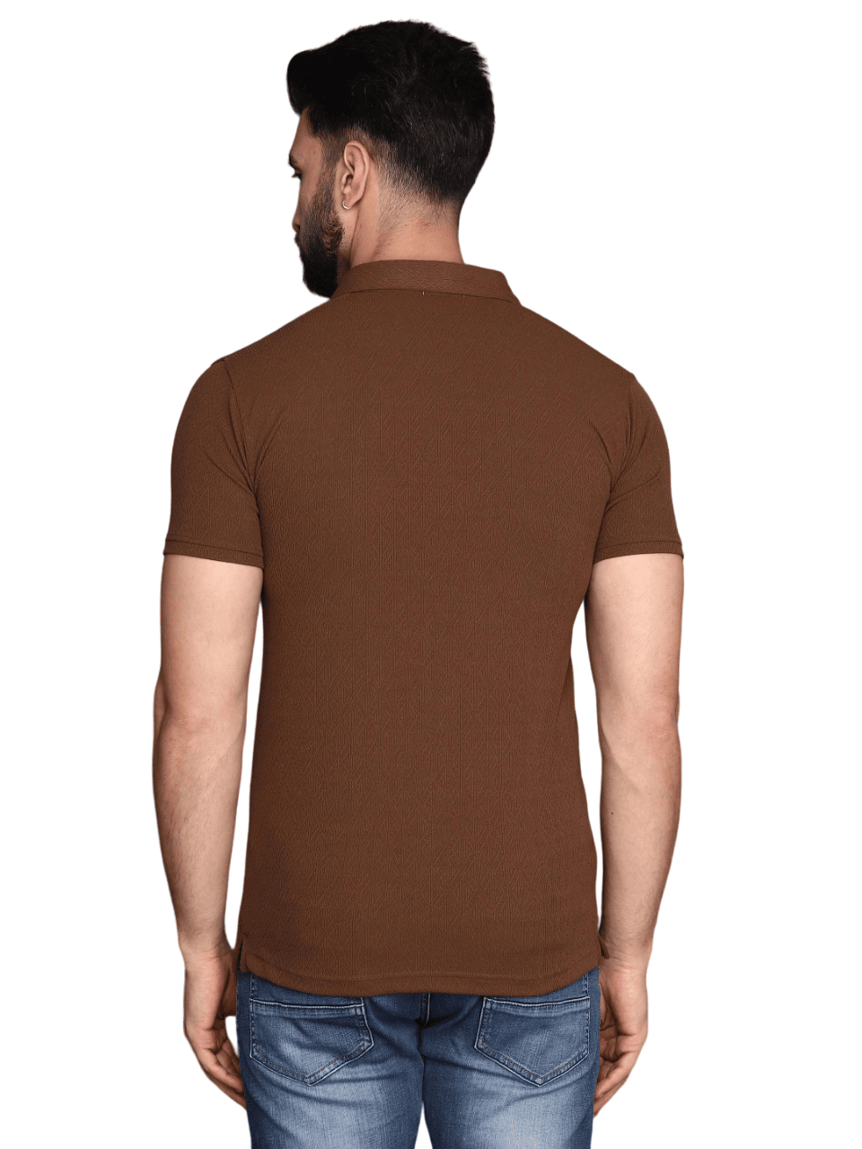 Albion By Cnm Mens Brown T-Shirt