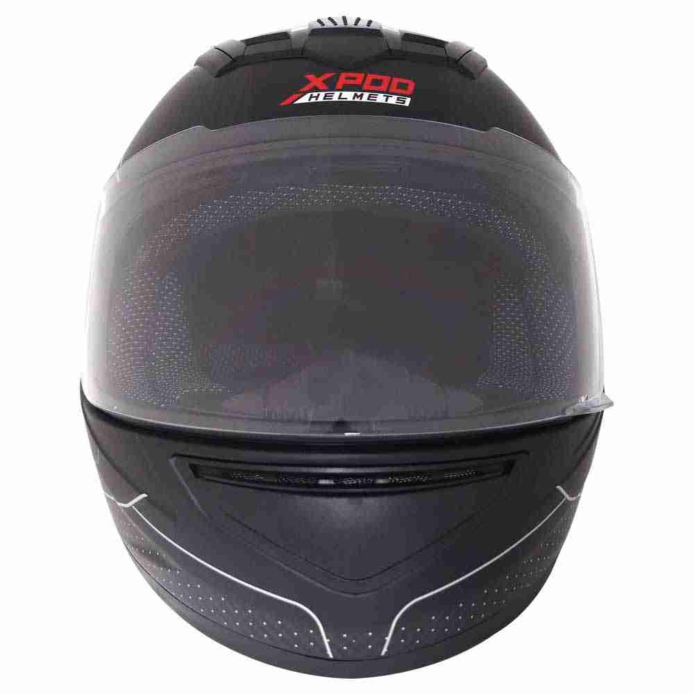 TVS XPOD BLISTERING BLACK - SILVER 