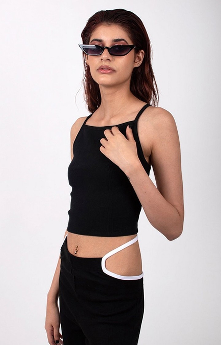 Women's Lace Up Back Strappy top