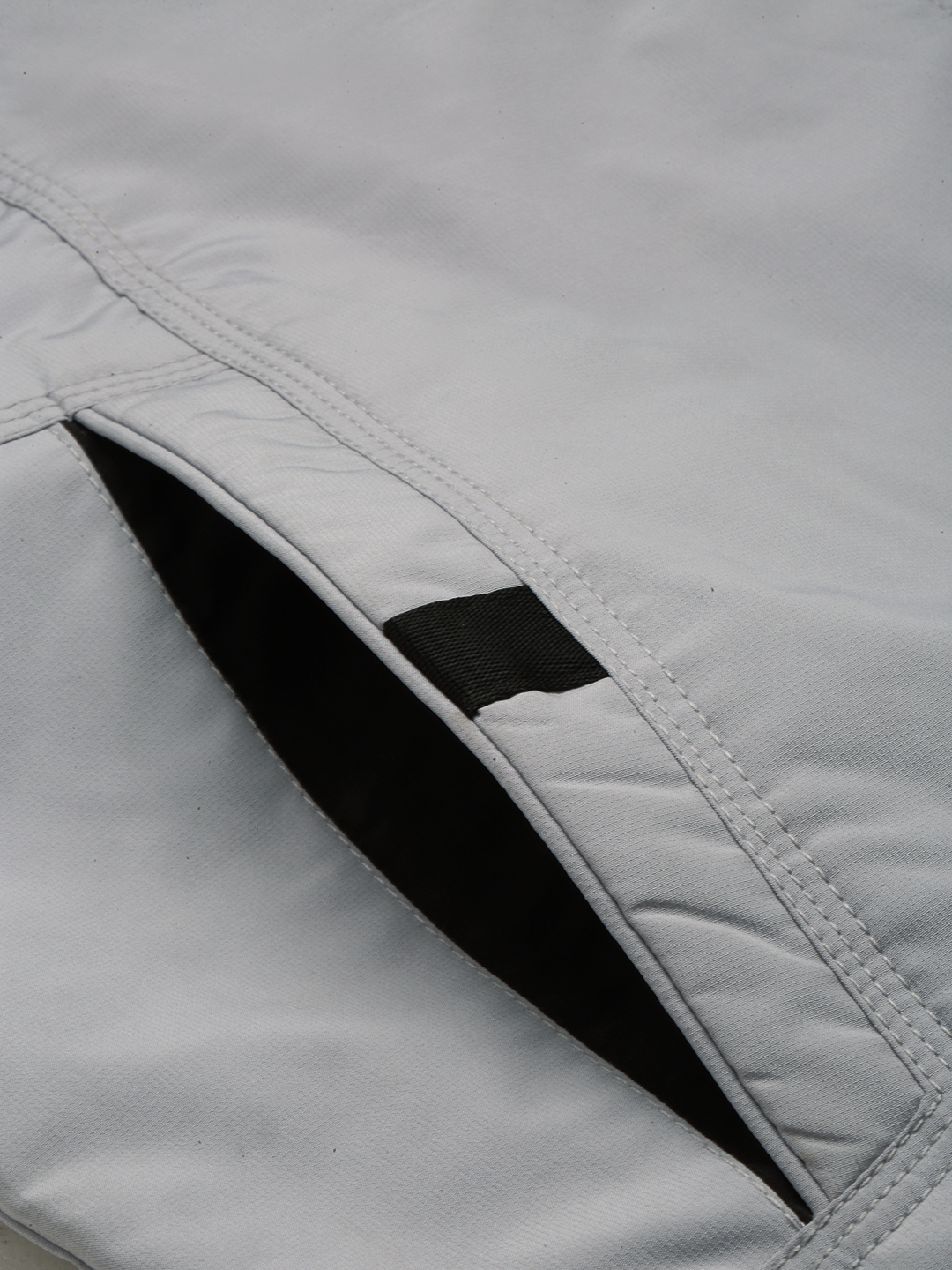 Showoff | SHOWOFF Men's Solid Mock Collar Grey Padded Jacket 6