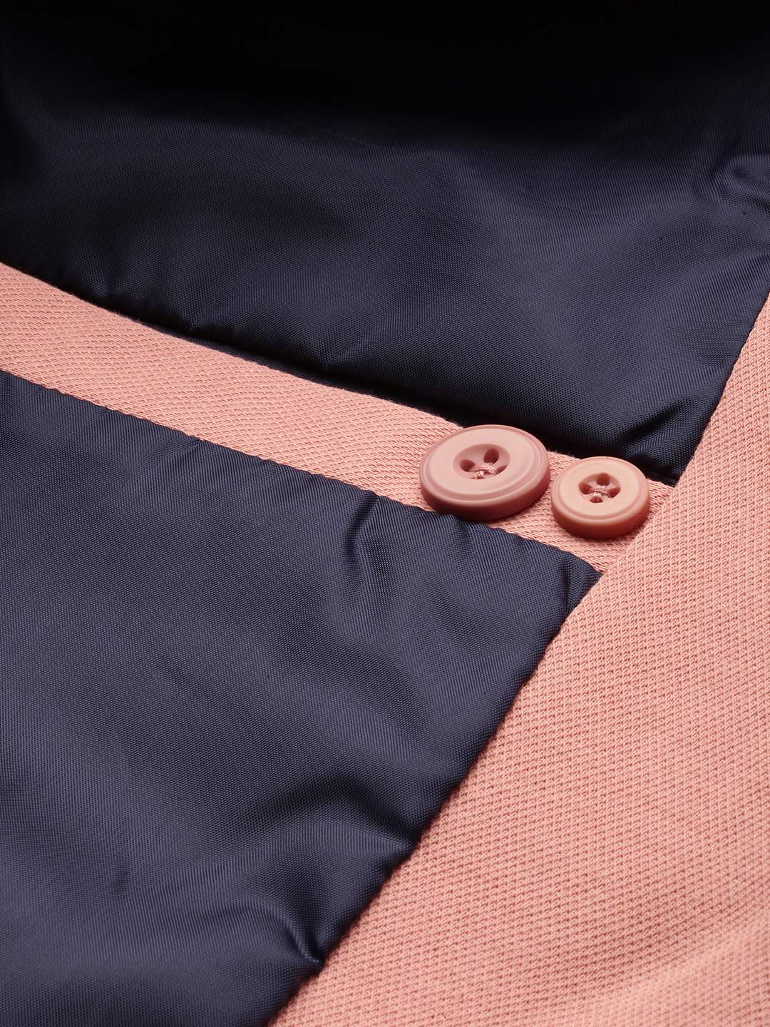 SHOWOFF Men's Single Breasted Peach Solid Slim Fit Blazer