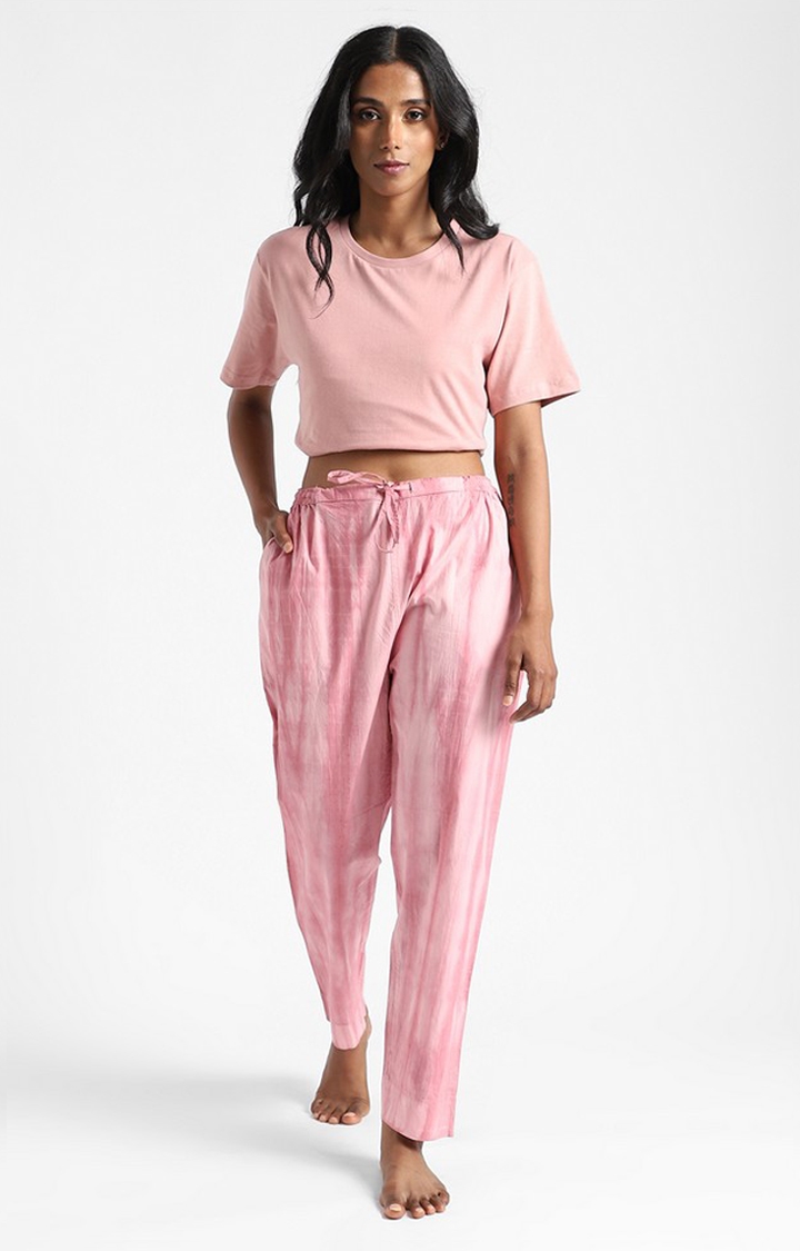 Retro Pink Striped Drawstring Sport Pants Women Autumn High Waist Linen  Casual Wide Leg Pants Y2k Streetwear Loose Trousers Chic - AliExpress