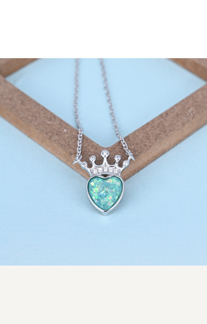 Emerald Glisten Heart
