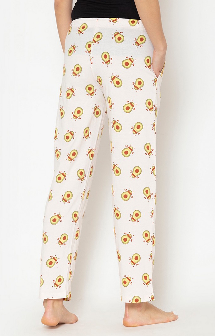 Lounge Dreams | Women's Multicolored Cotton Printed Pyjama (Pack of 2) 5