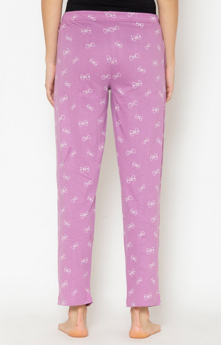 Women's Multicolored Cotton Printed Pyjama (Pack of 2)