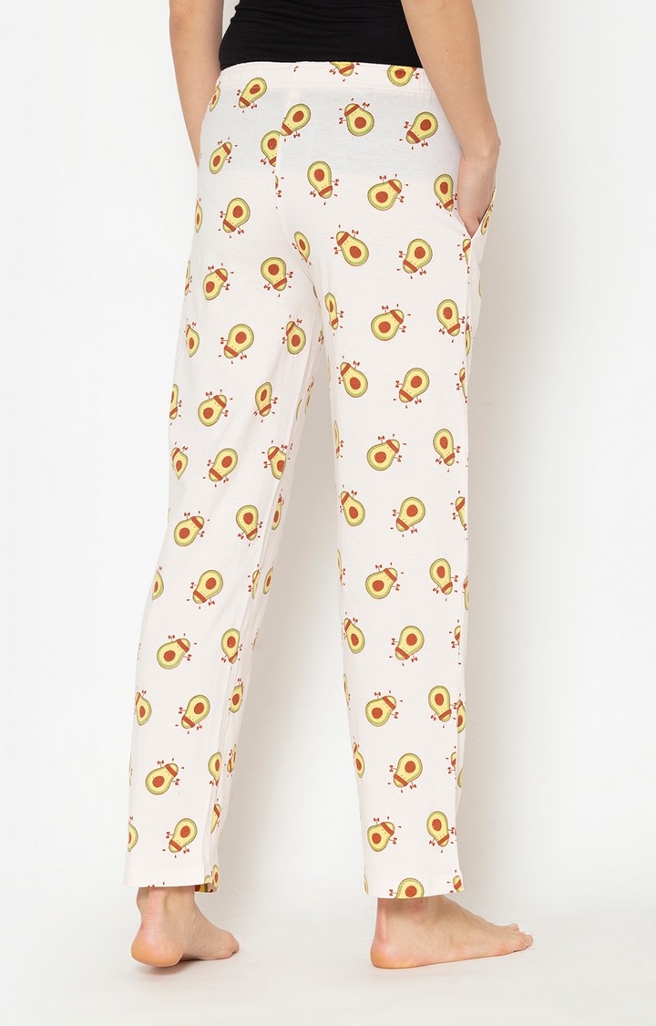 Lounge Dreams | Women's Multicolored Cotton Printed Pyjama (Pack of 2) 3