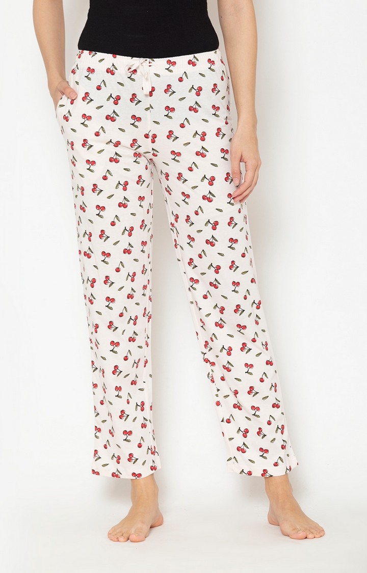 Lounge Dreams | Women's Multicolored Cotton Printed Pyjama 0