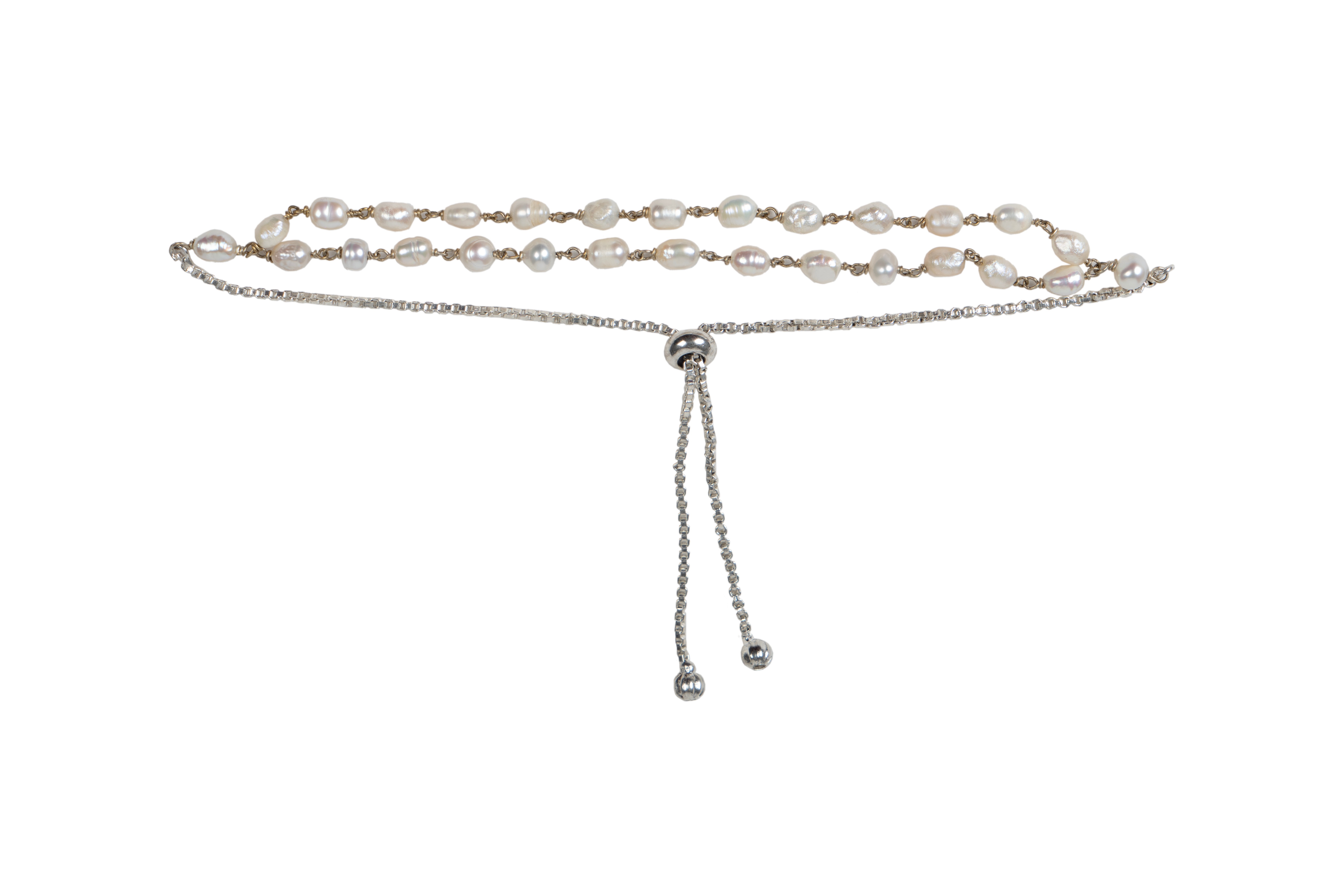 Pearl Two Layered Bracelet
