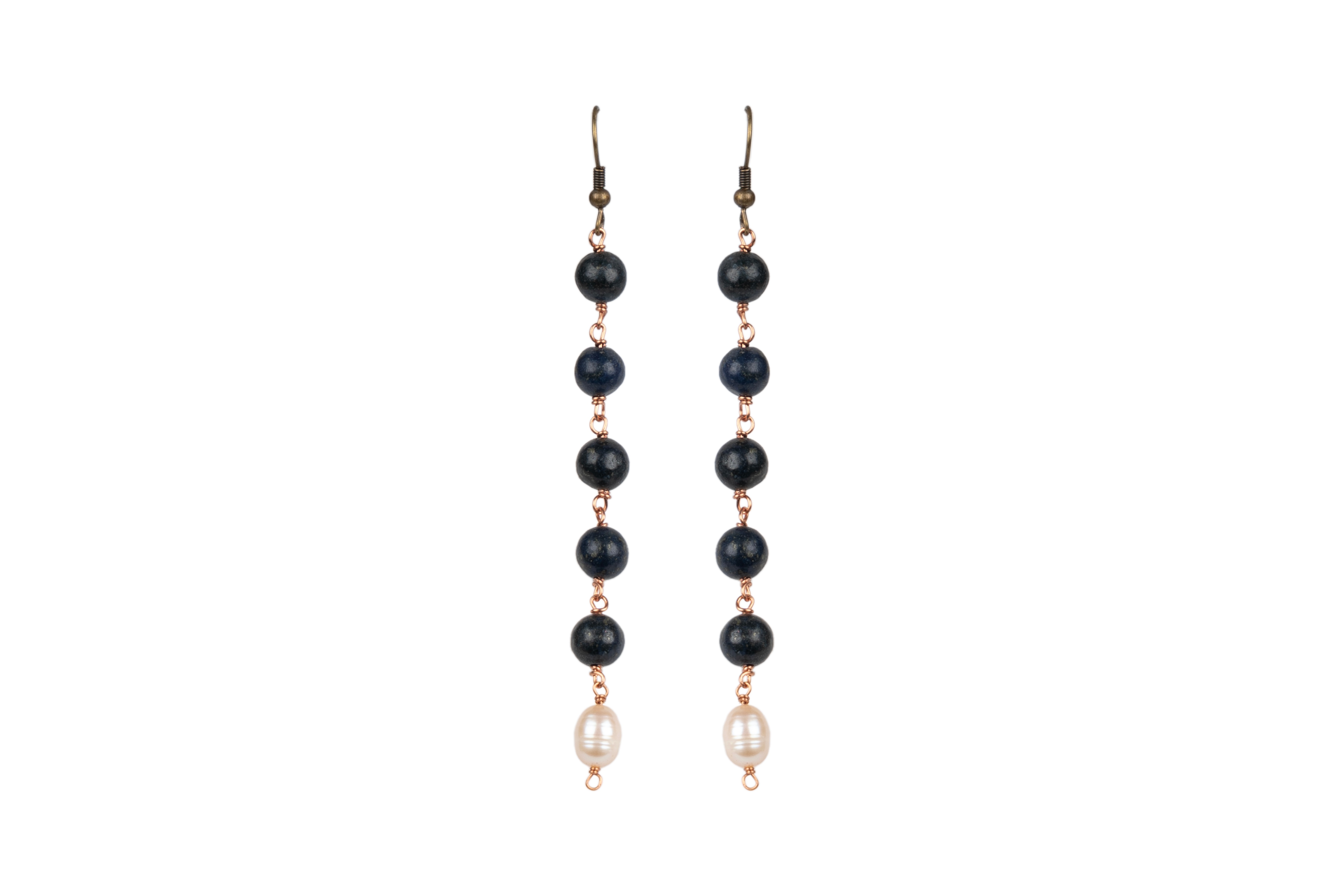 Pearl Drop Long Earring