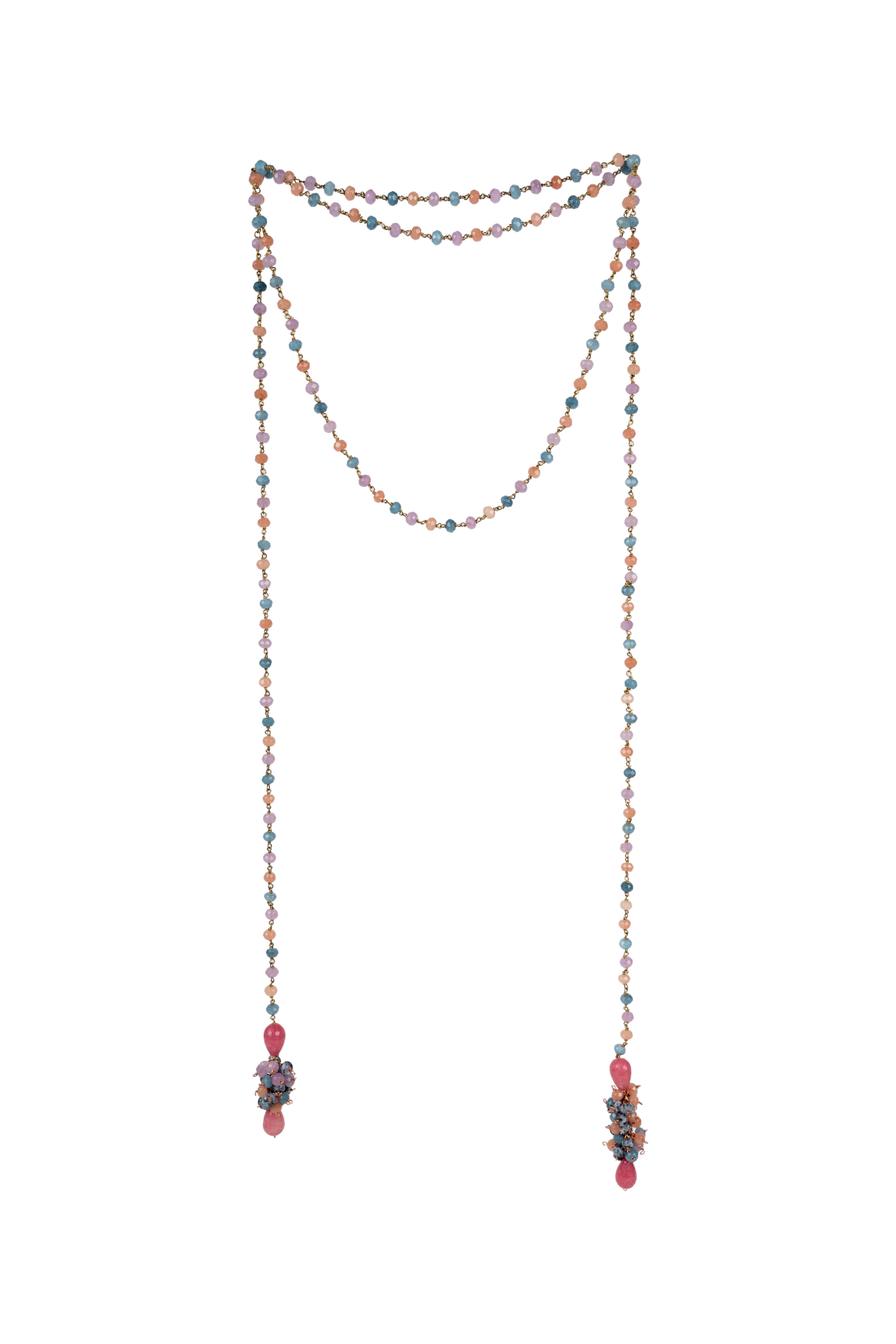 Baati Multi-Coloured Single String Necklace