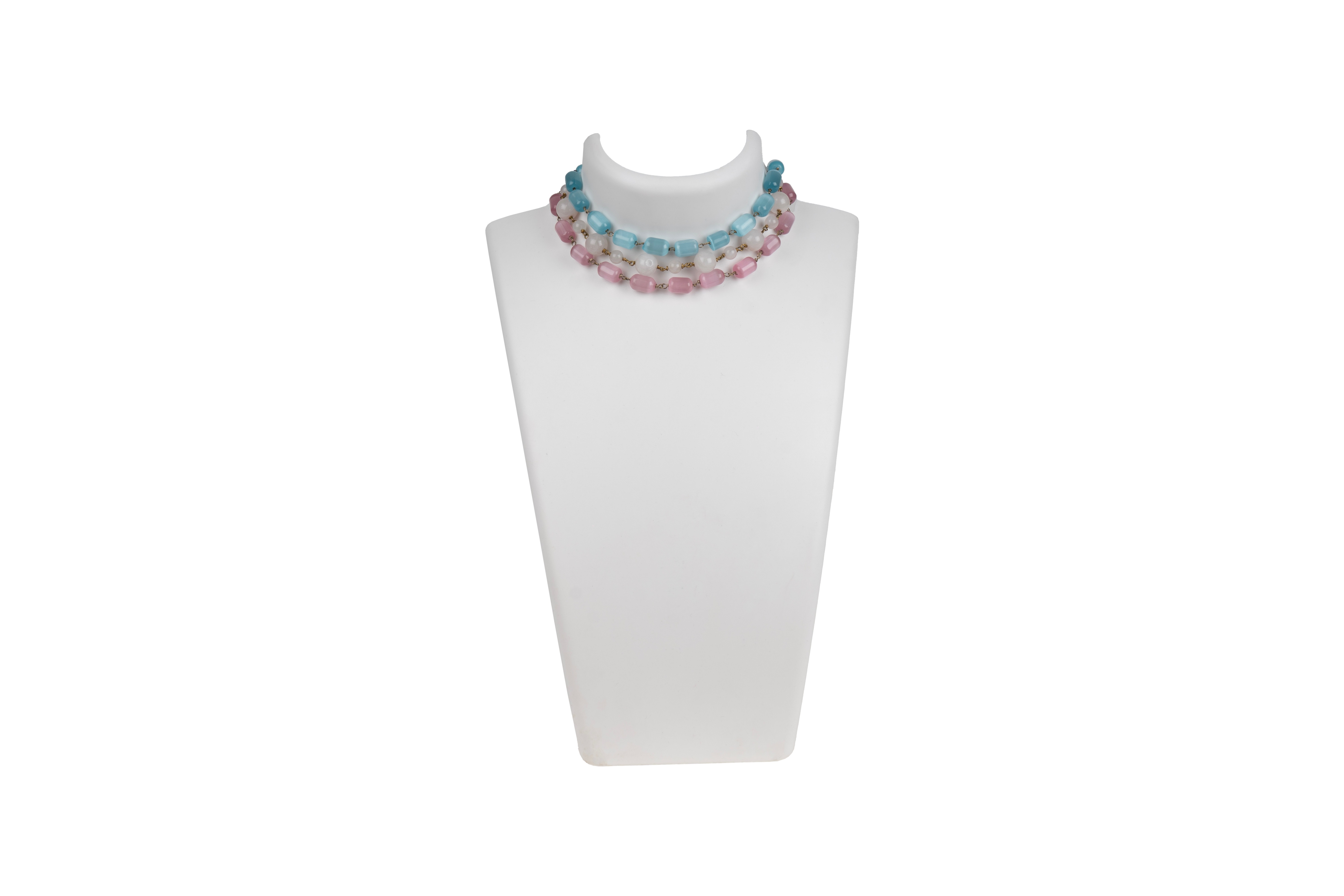 Monalisa Mixed Color Multi-Layered Choker