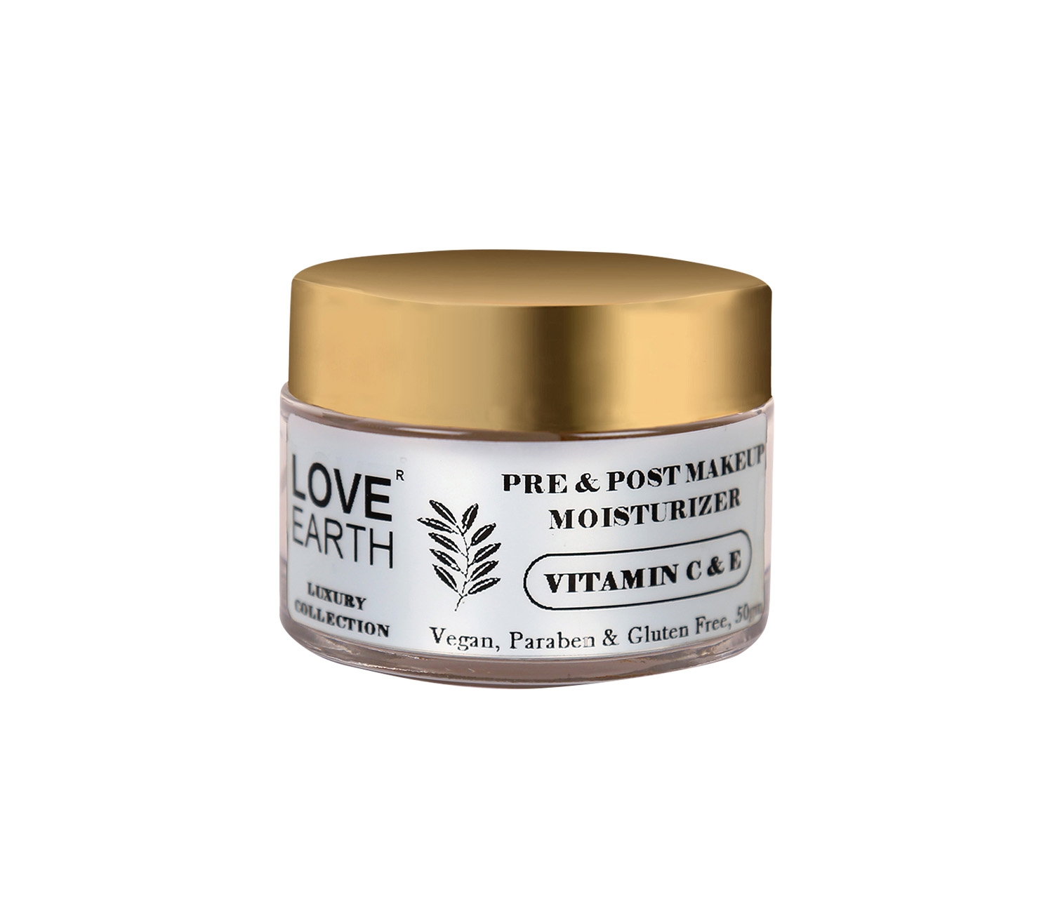 LOVE EARTH | Love Earth Pre & Post Makeup Face Moisturizer with Lemon Peel Extracts & Jojoba Oil for Skin Hydration & Moisturizing 50gm 0