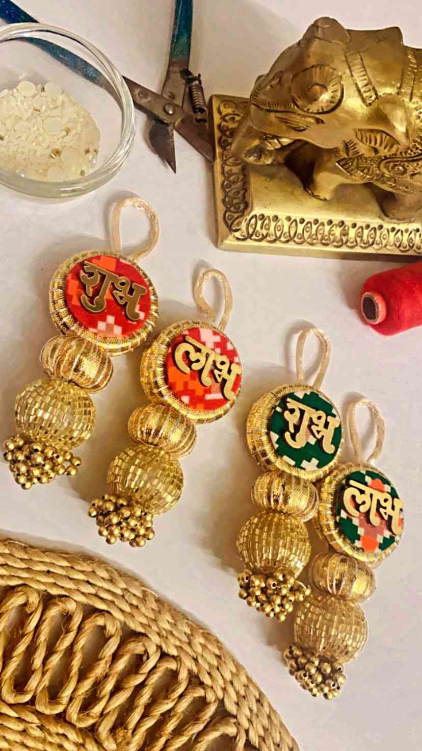 Small size Shubh-Labh hangings