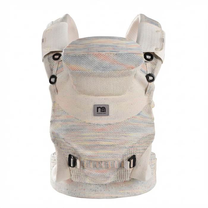 Mothercare Haven Baby Carrier With 3-Carrying Positions For Babies Aged 4 to 36 Months - Mesh Panels for All Weather Comfort - Beige