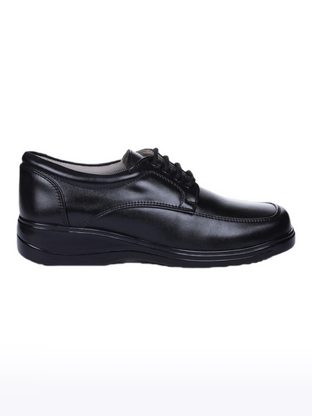 Gliders By Liberty Men's Black Formal Shoes