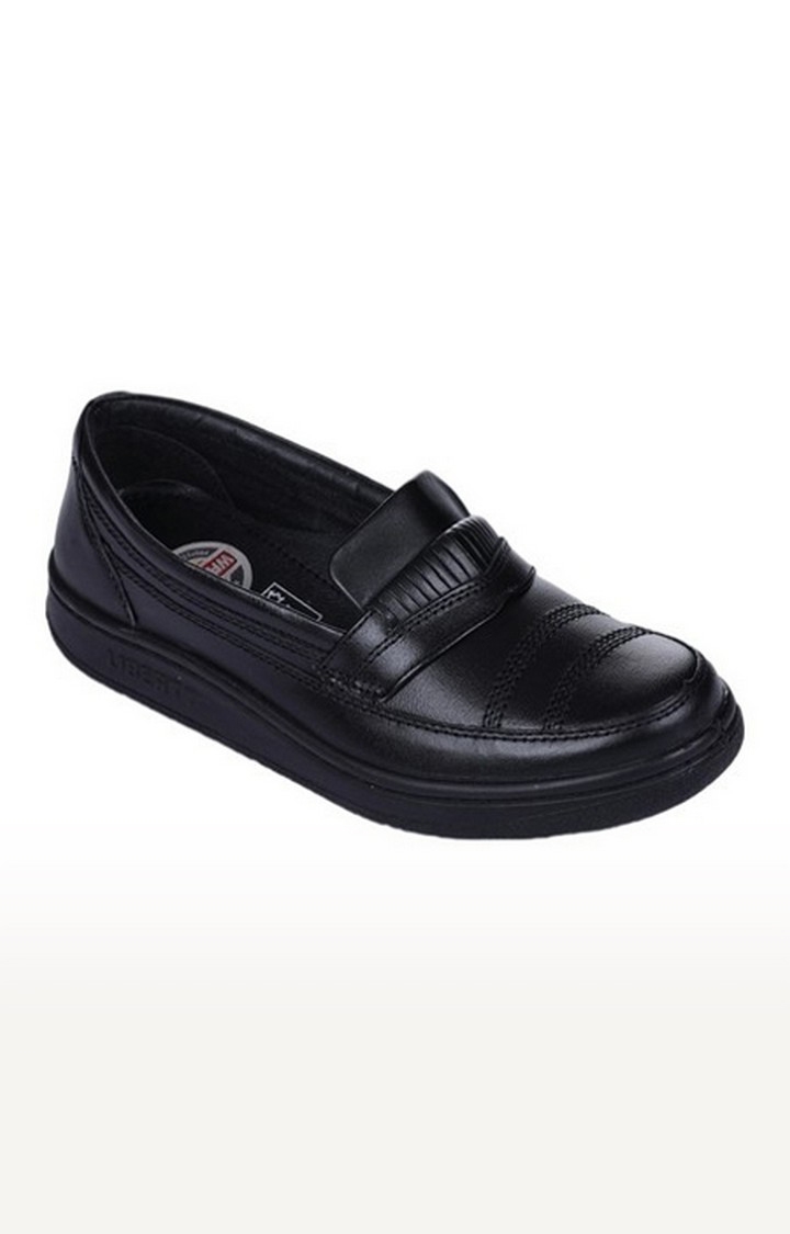 Liberty | Men's Black Slip On Closed Toe Loafers