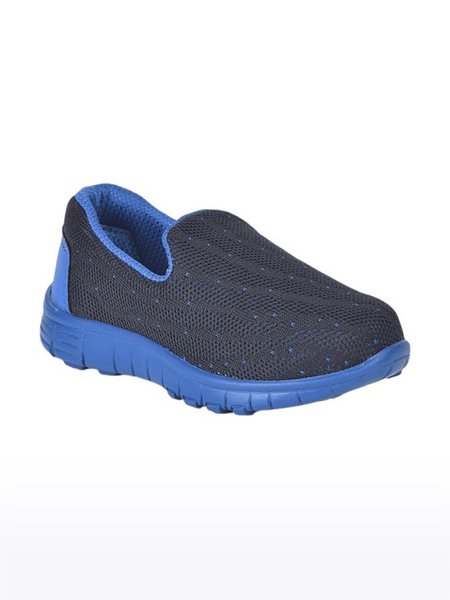 Unisex Lucy & Luke Canvas Blue Casual Slip-ons