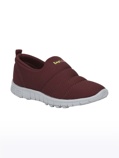 Unisex Lucy & Luke Lycra Red Casual Slip-ons