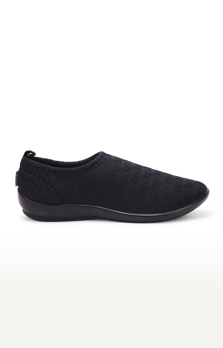 Liberty | Gliders by Liberty MARINA-202 Black Belly Shoes for Women