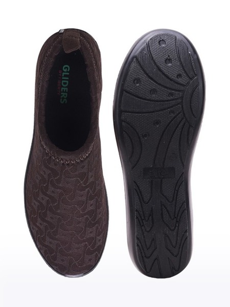 Gliders by Liberty MARINA-202 Brown Belly Shoes for Women