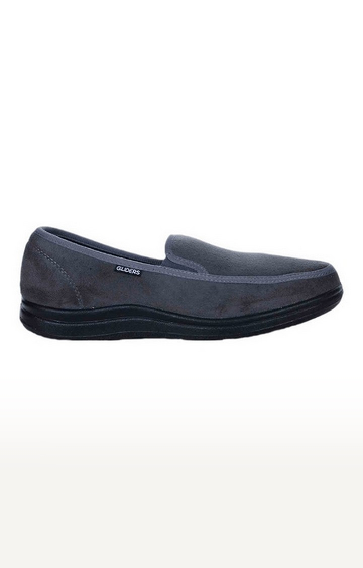 Liberty | Gliders By Liberty Men's D.Grey Casual Shoes