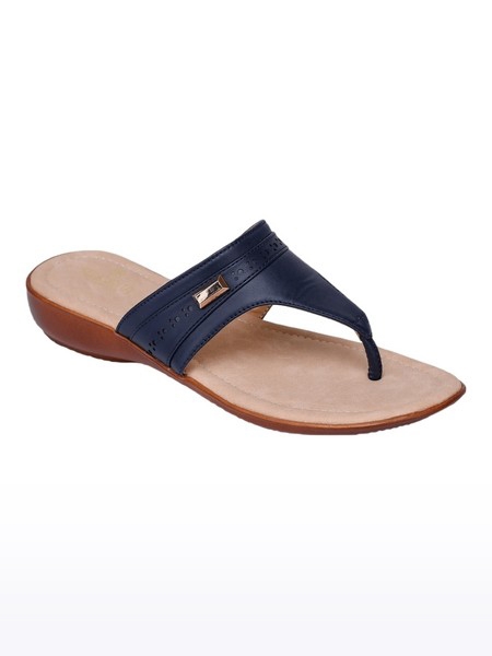 Women's Senorita Blue Slippers