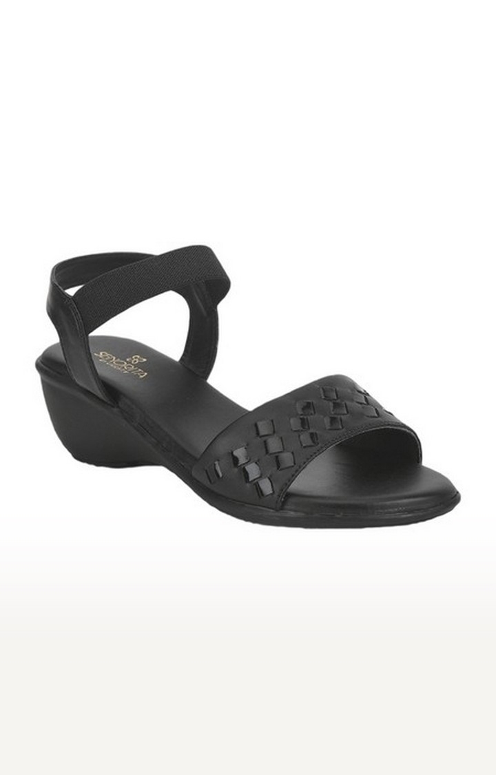Women's Senorita Black Sandals