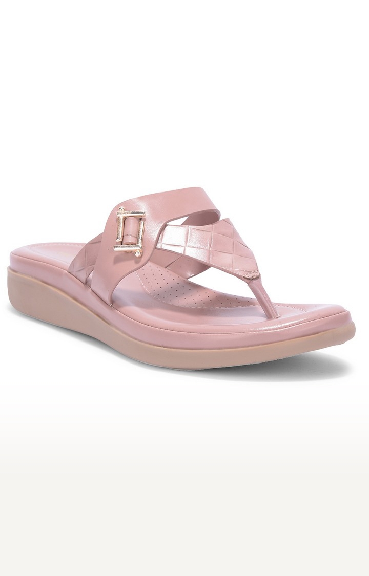 Liberty | Women's Pink Slip on Split Toe Wedges
