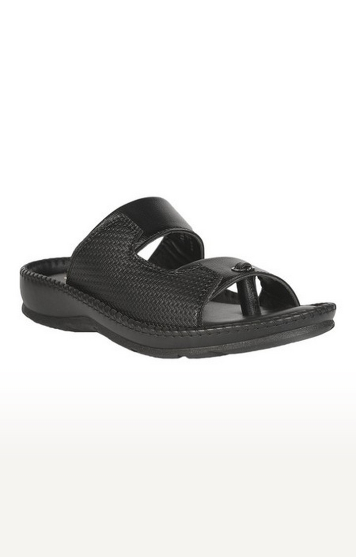 Liberty | Men's Coolers Black Slippers