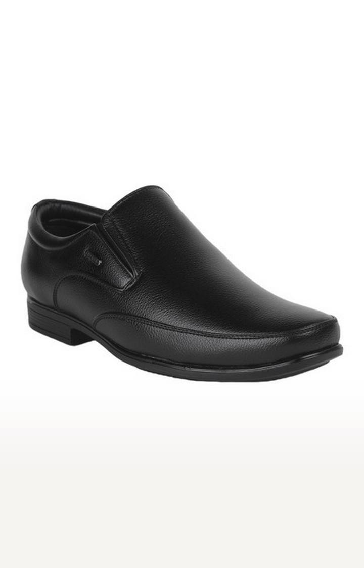 Men's Black Slip On Closed Toe Formal Slip-ons
